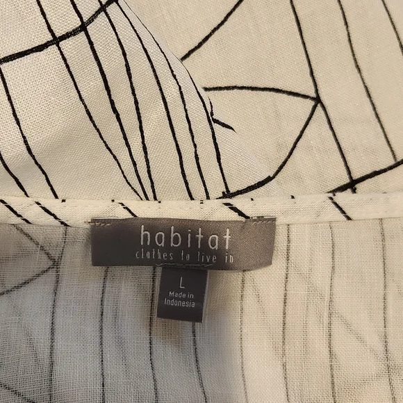 Habitat linen cotton dress size large - Picture 10 of 11